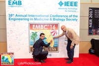 EMBS Booth Signing Board